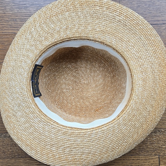 Vintage Kokin NY Couture  Floral Straw Hat Flowers Velvet Black Trim - Picture 5 of 8